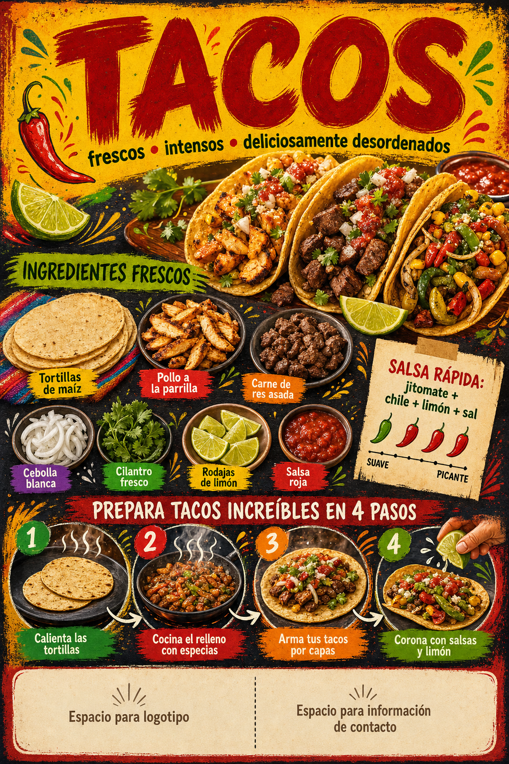 Postal 6x9 EDDM · Comida