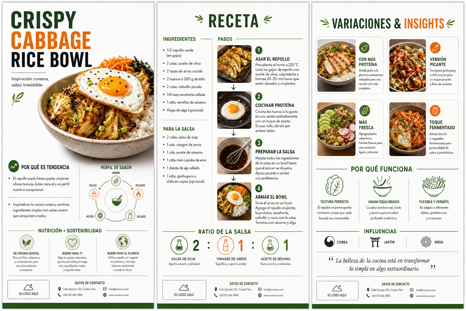 Banner Retráctil (Roll-Up) · Comida