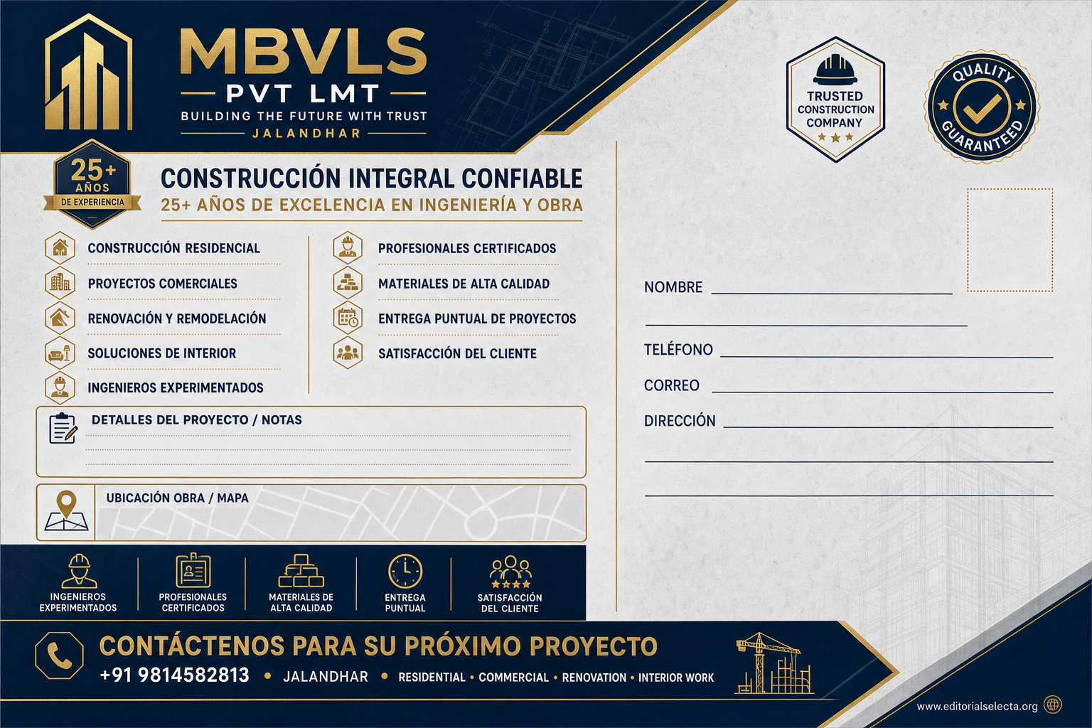 Postal 4x6 · Construcción 2