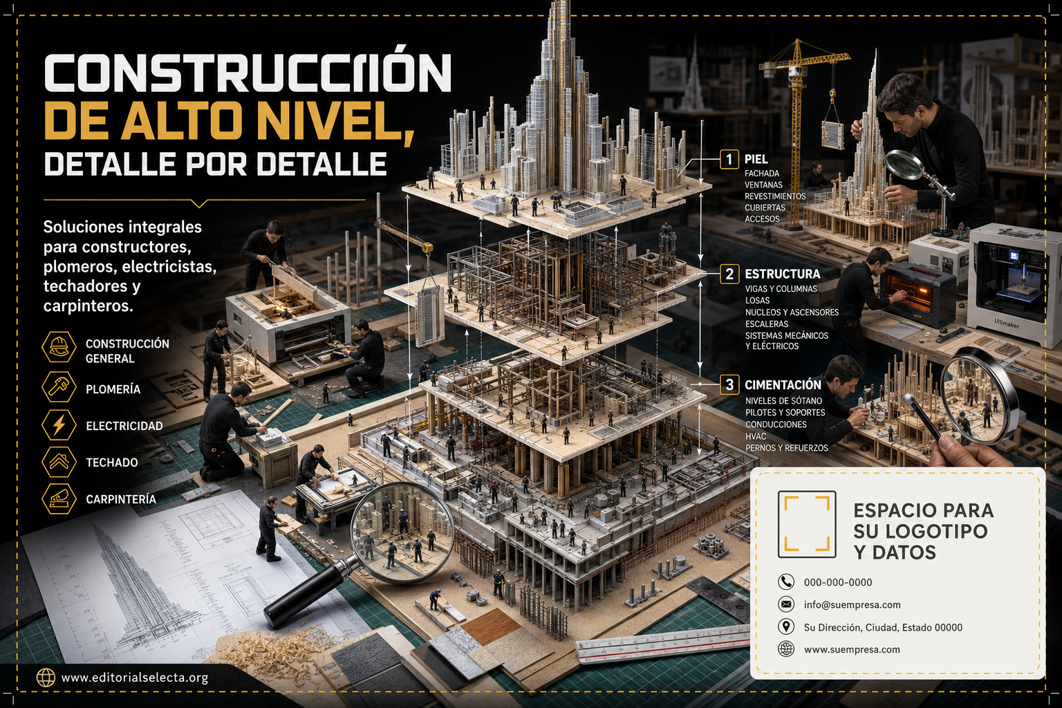 Postal 6x9 EDDM · Construcción