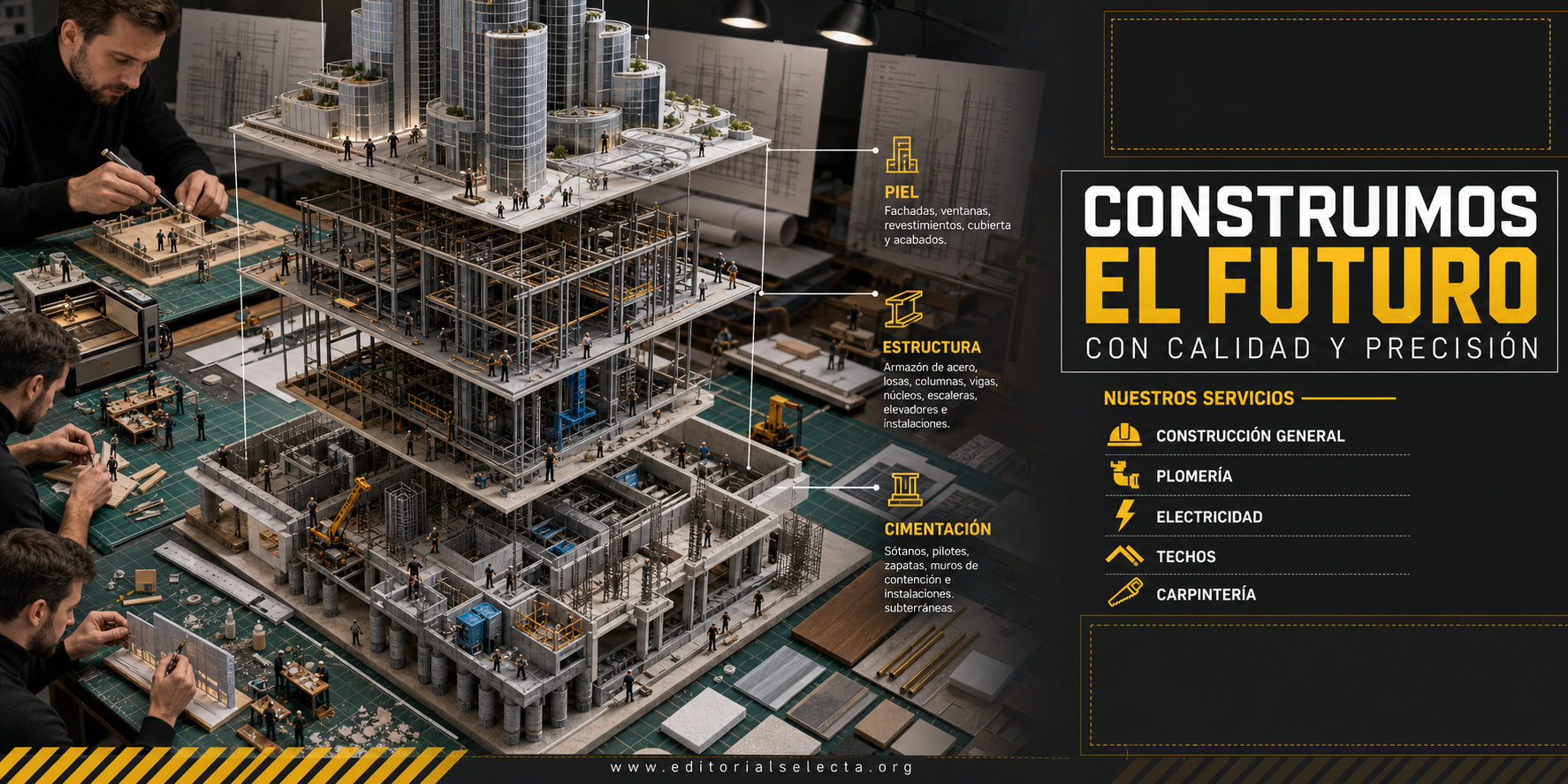 Banner Vinyl 3' x 6' · Construcción