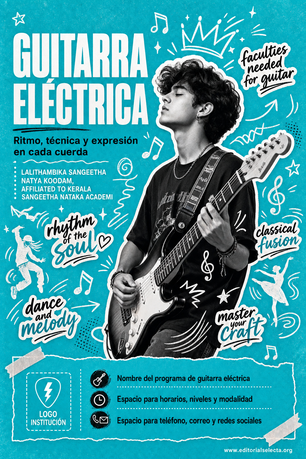 Flyer Media Carta · Musicos