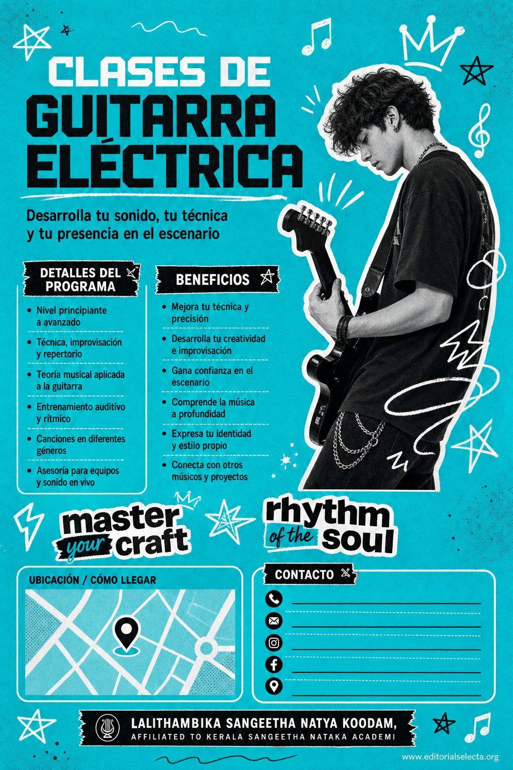Flyer Media Carta · Musicos 2
