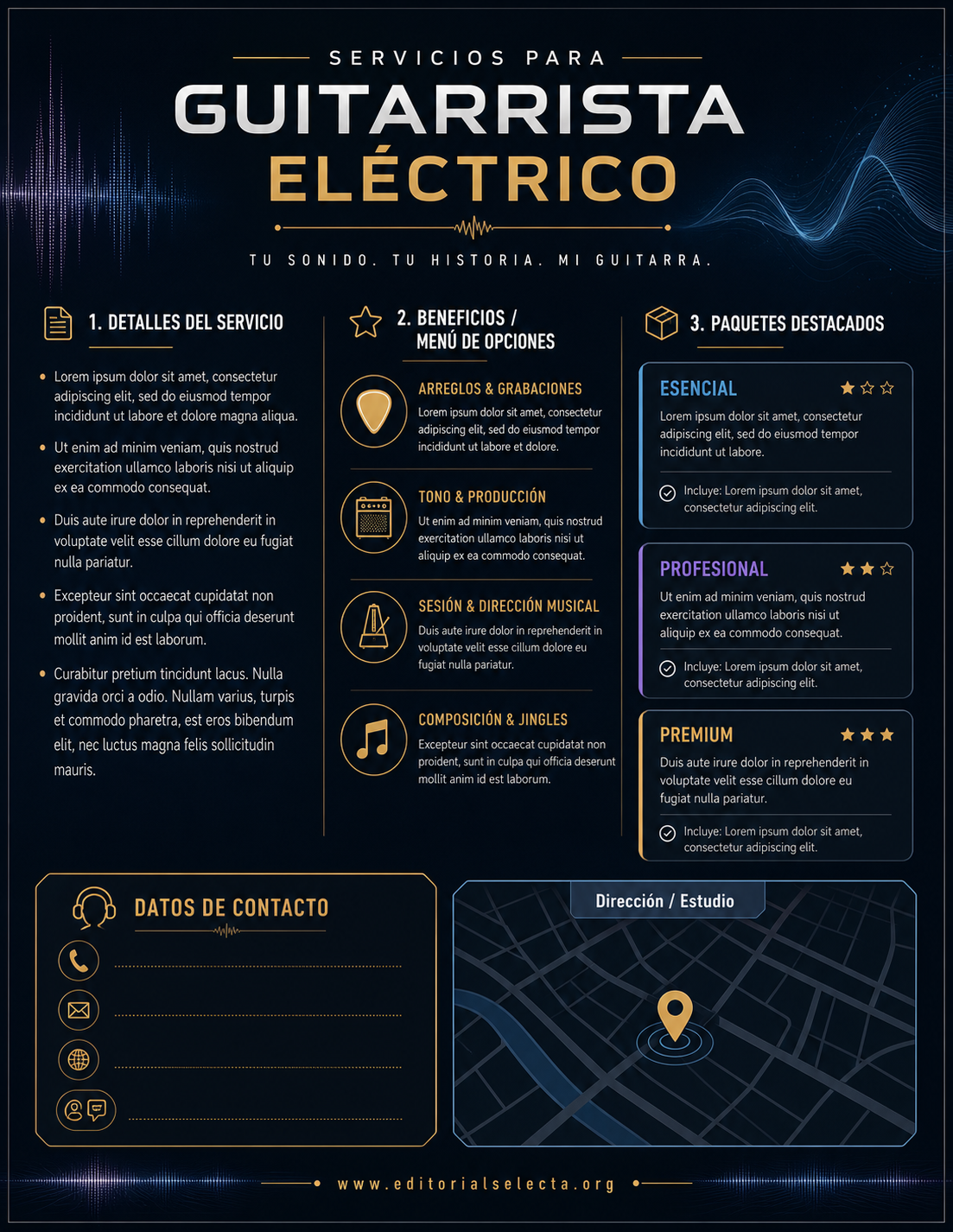 Flyer Carta Completa · Musicos 2