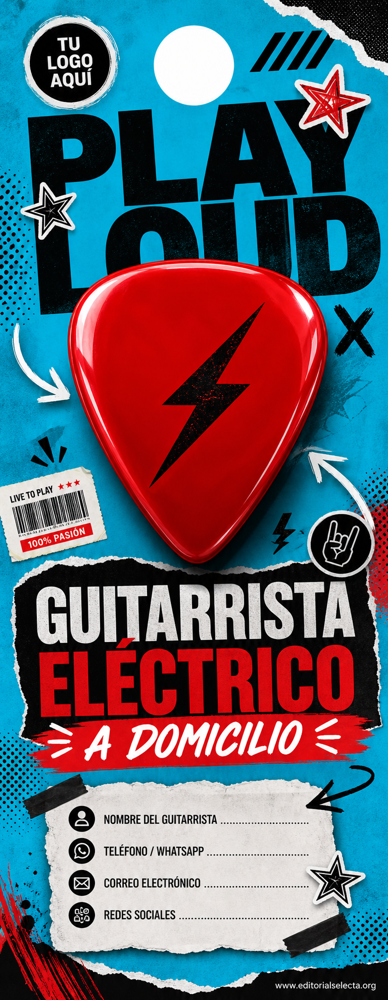 Door Hanger · Musicos