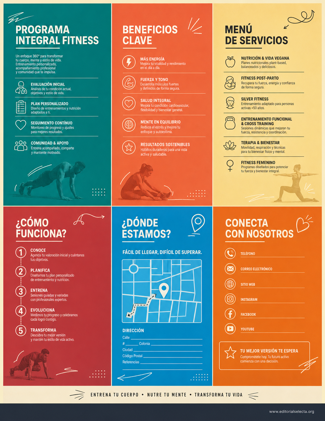 Flyer Carta Completa · Fitness 2