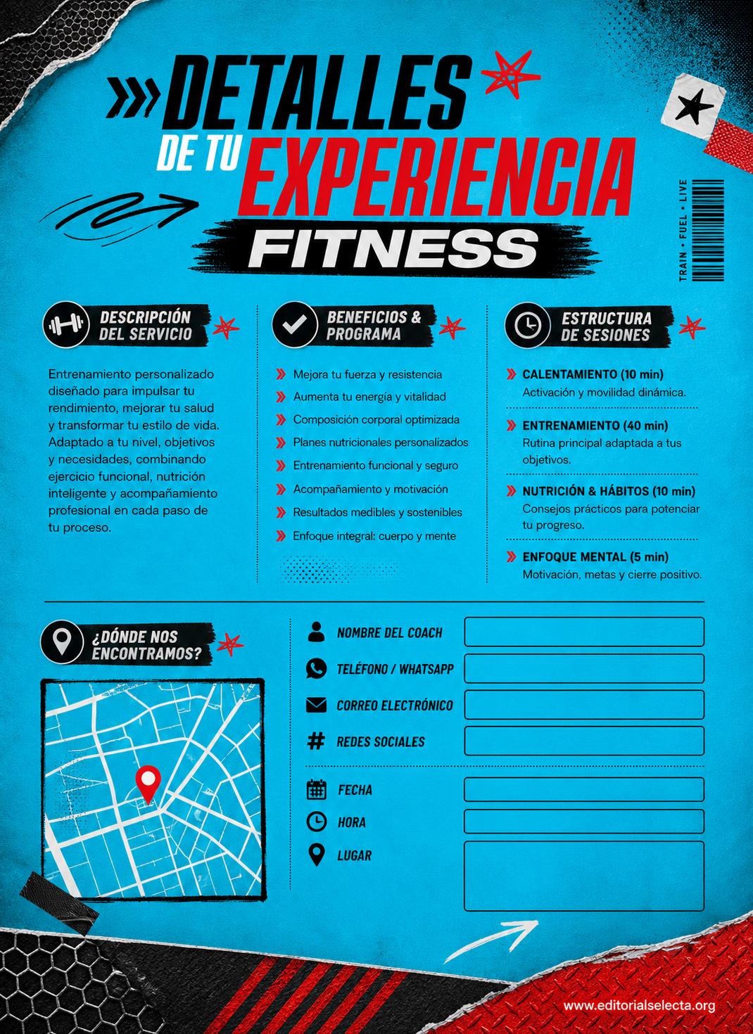 Invitación · Fitness 2