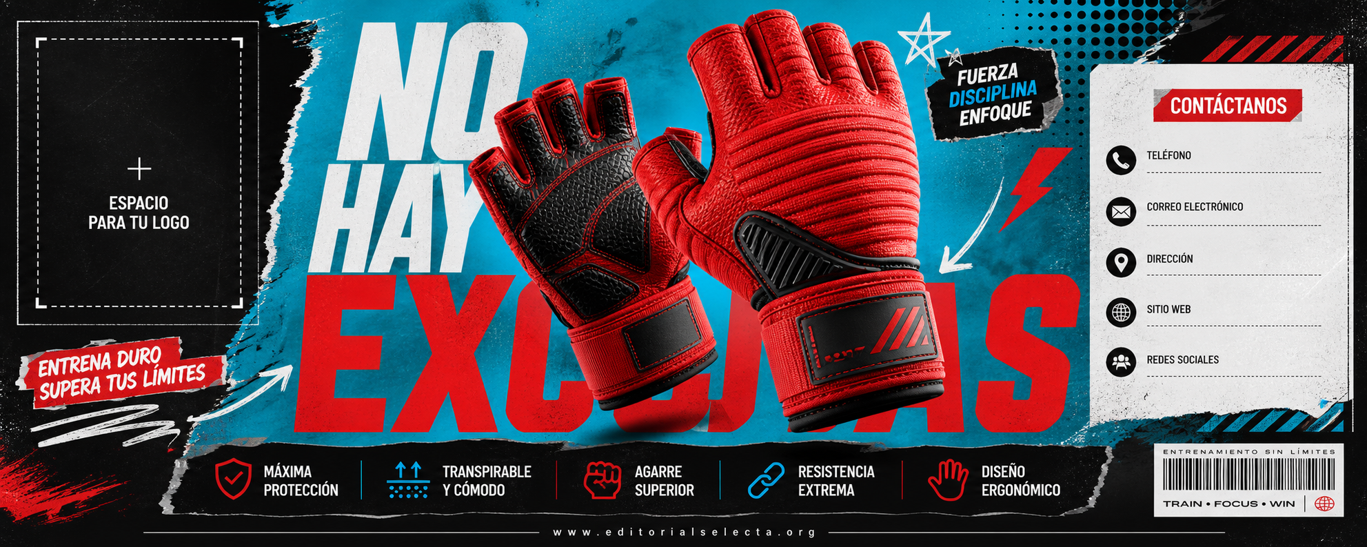 Banner Vinyl 3' x 8' · Fitness