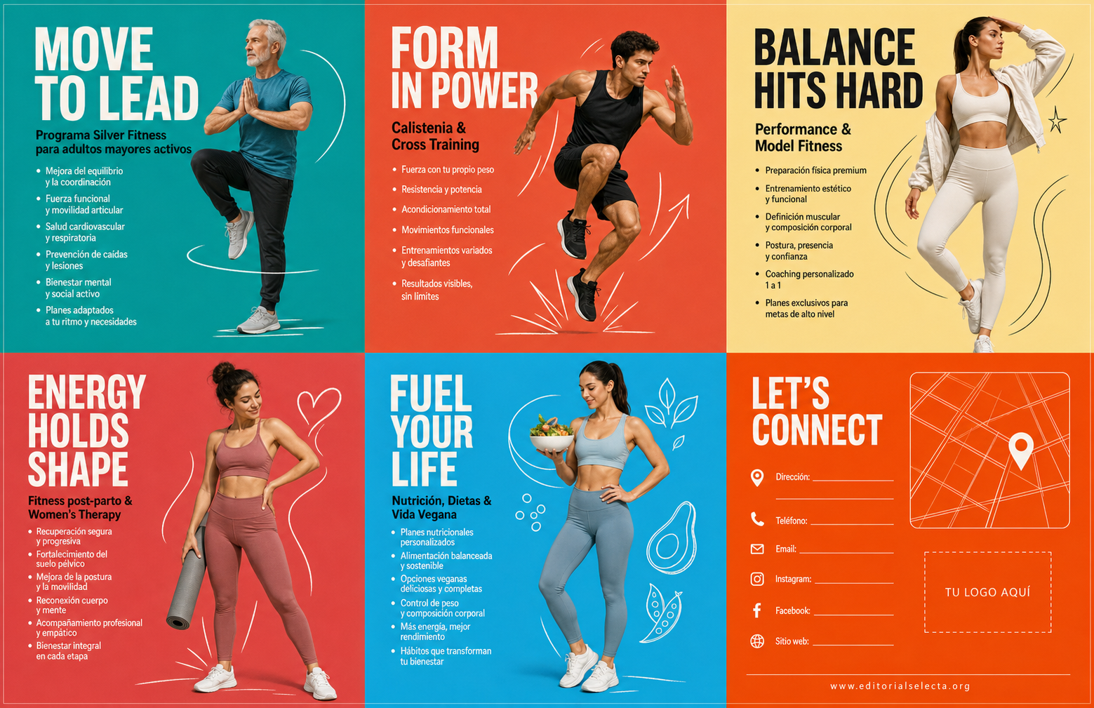 Brochure Tríptico · Fitness 2