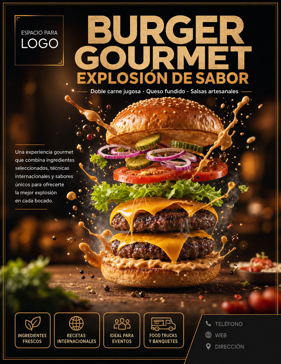 Flyer Carta Completa · Comidas