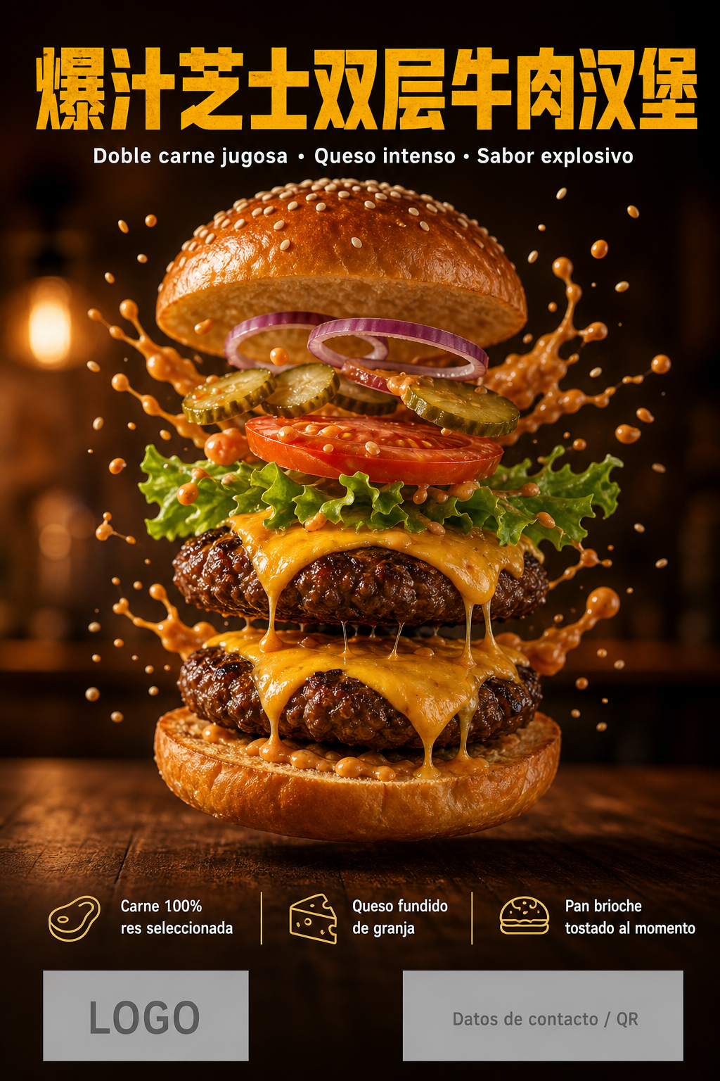 Postal 4x6 · Comidas