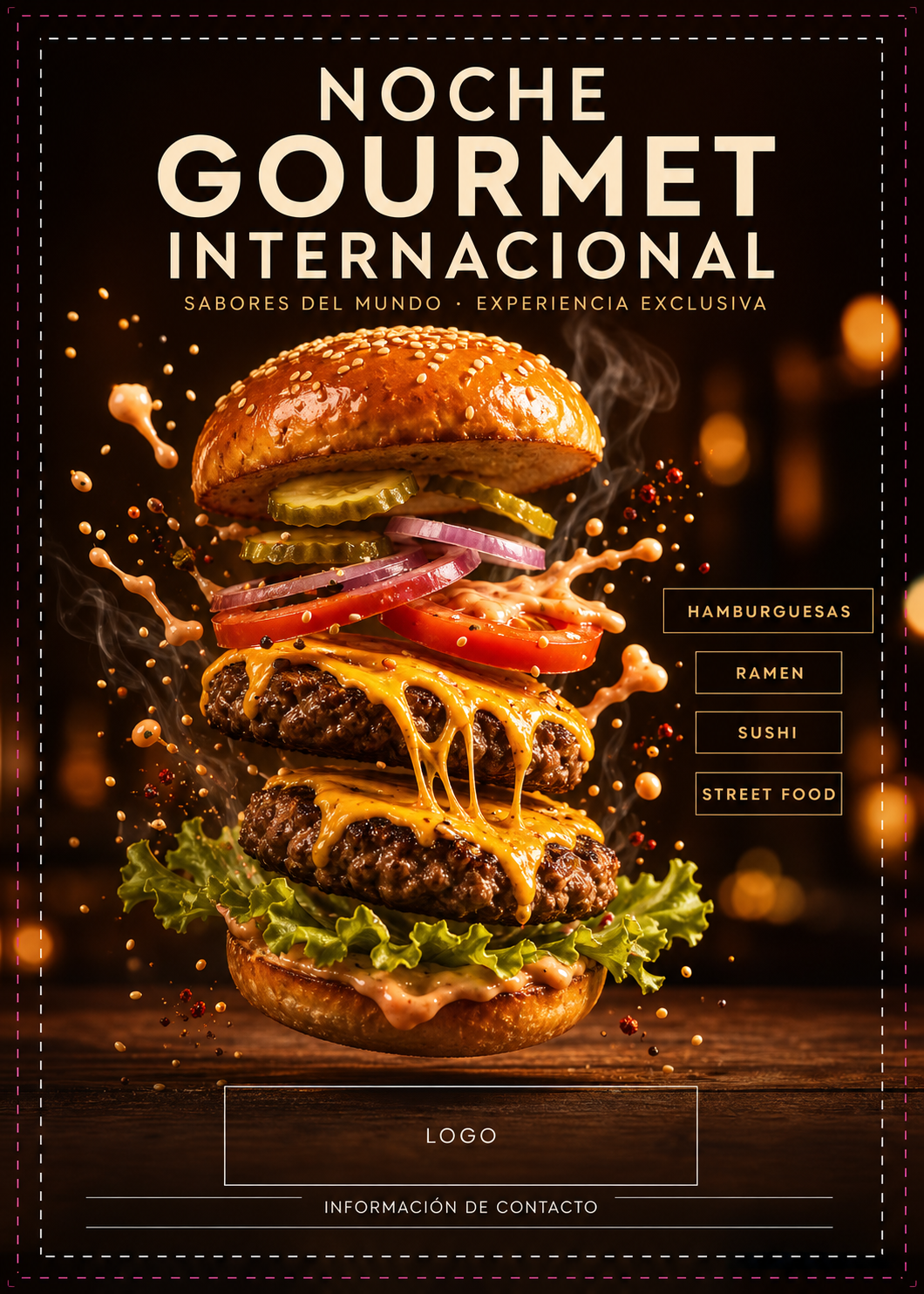 Invitación · Comidas
