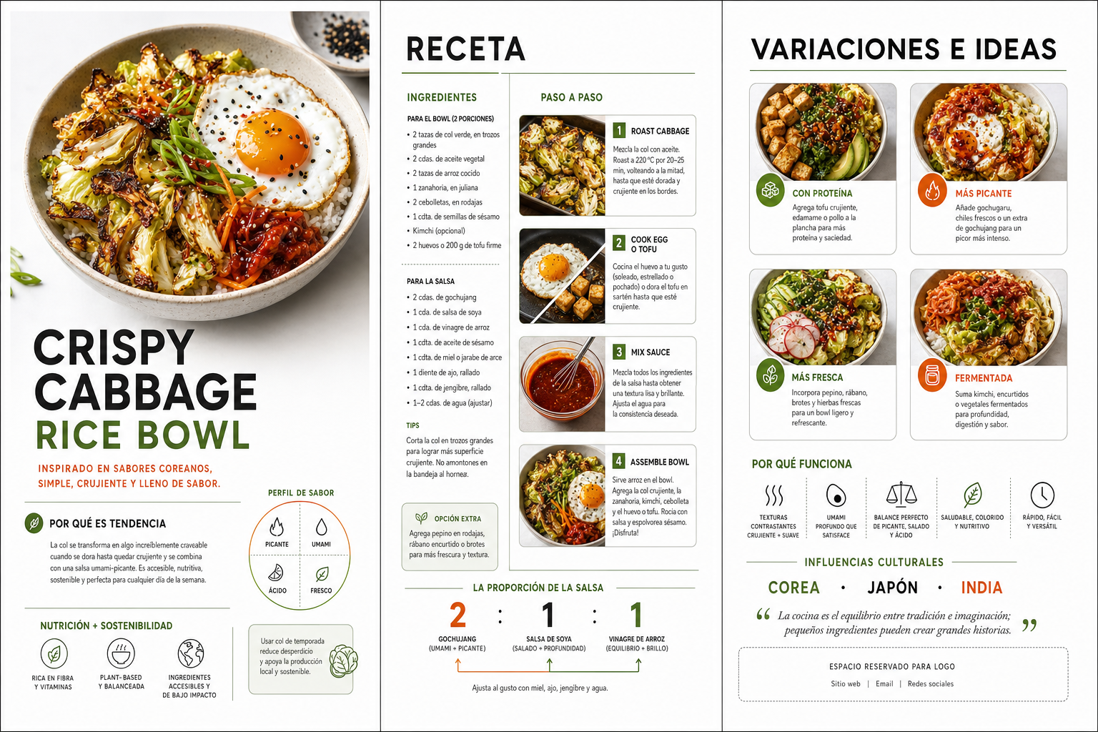 Póster · Comidas