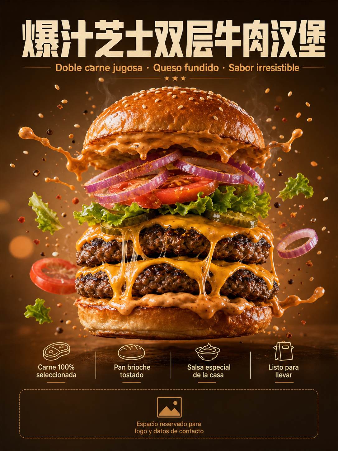 Póster · Comidas