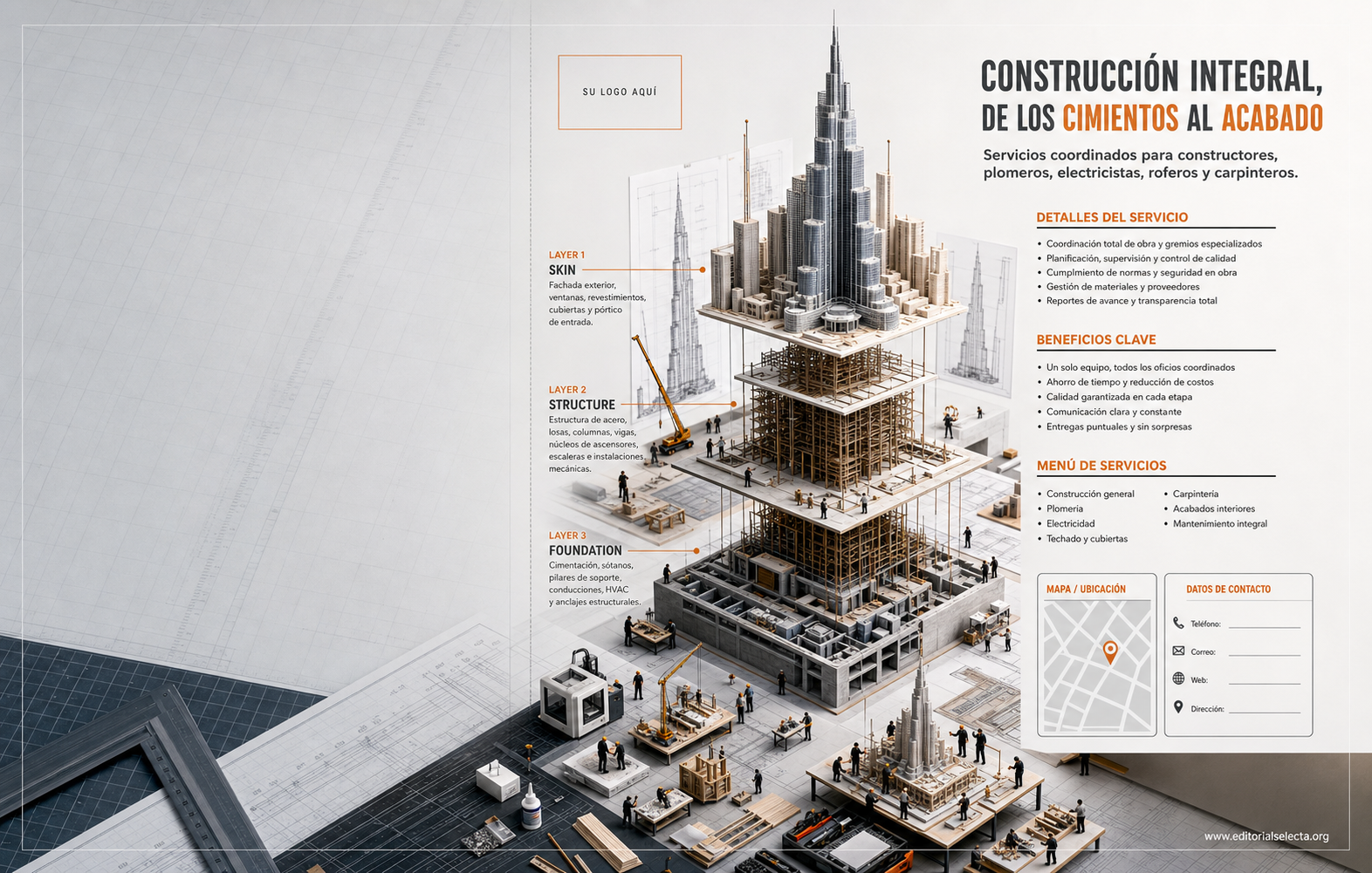 Folder de Presentación · Construcción 2