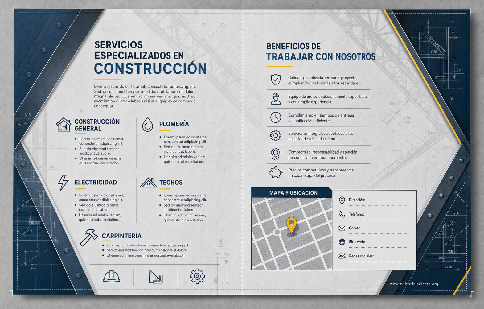 Folder de Presentación · Construcción 2