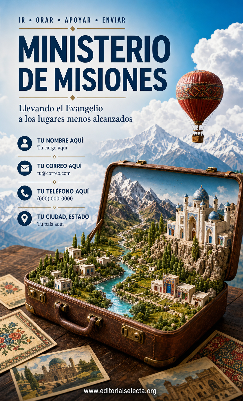 Tarjeta de Presentación Estándar · Religión