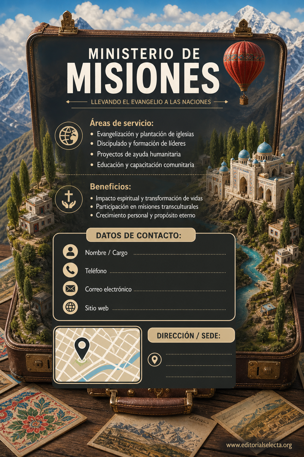 Tarjeta de Presentación Estándar · Religión 2
