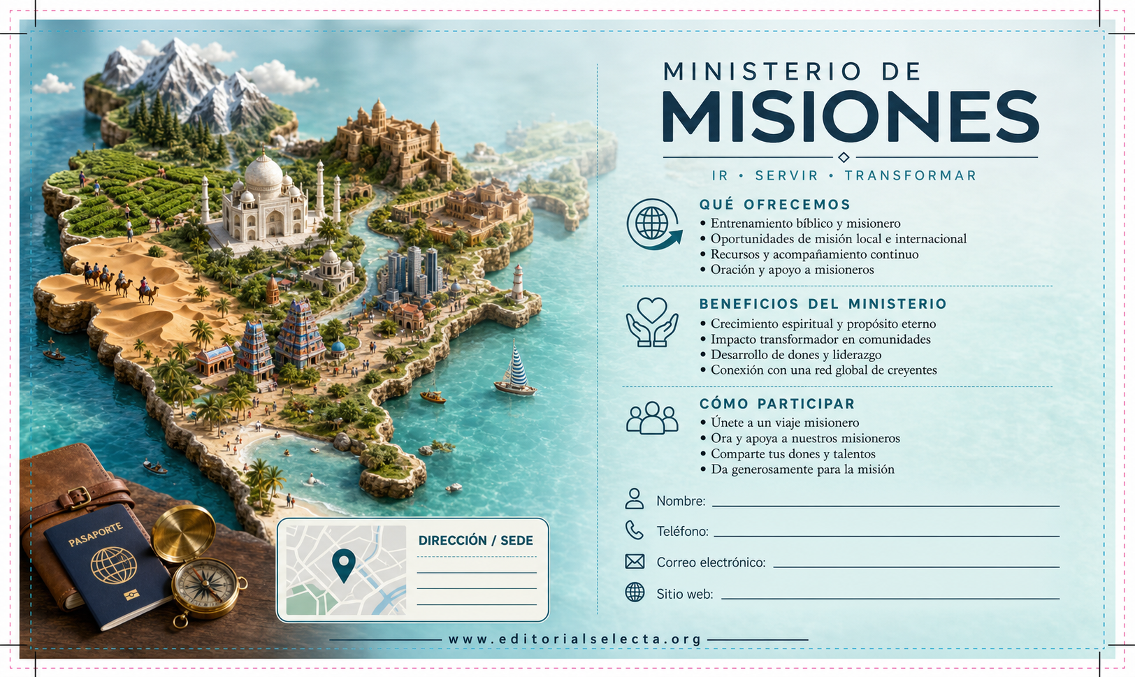 Tarjeta de Presentación Estándar · Religión 2
