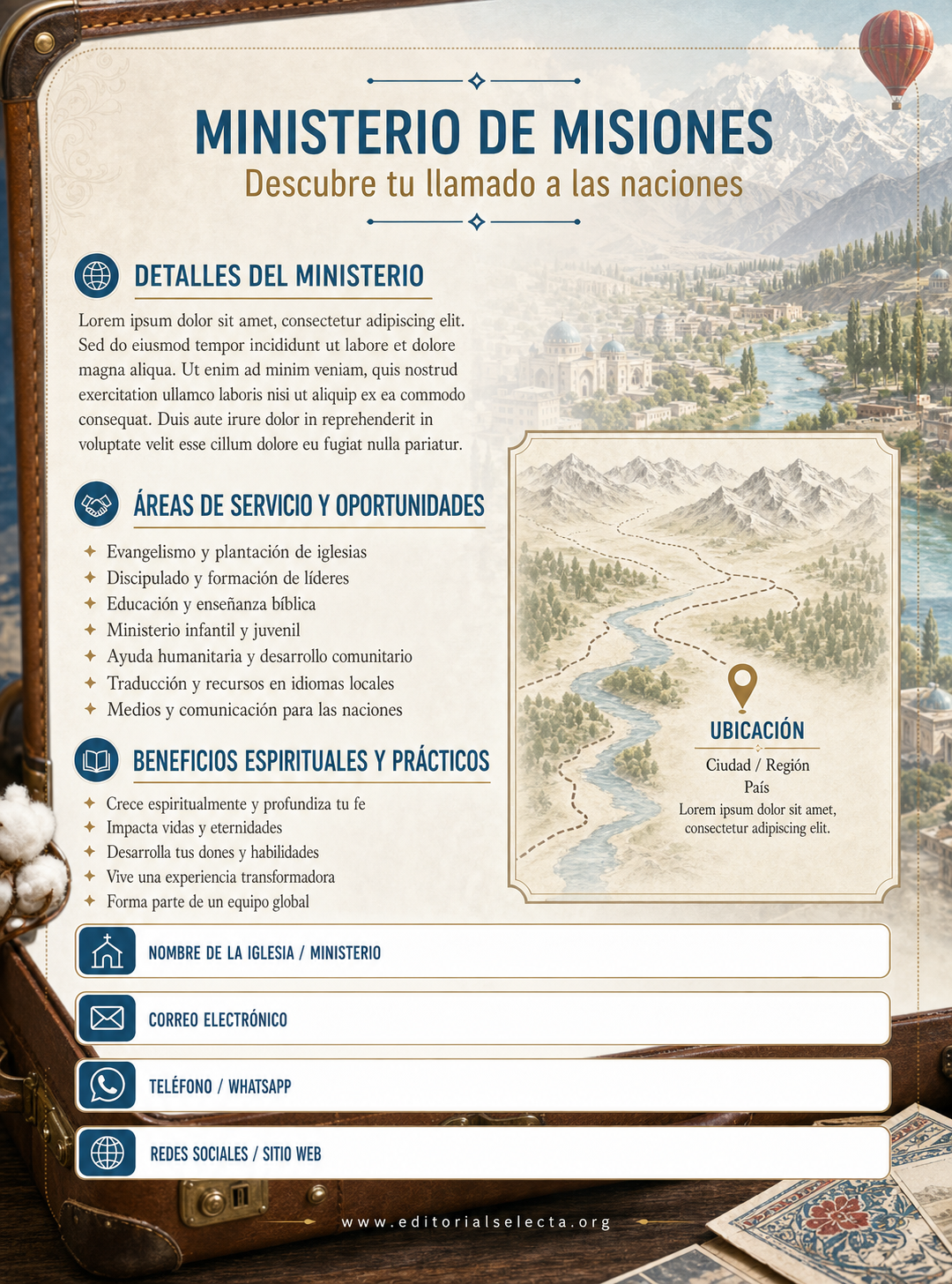 Volante Quarter Page · Religión 2