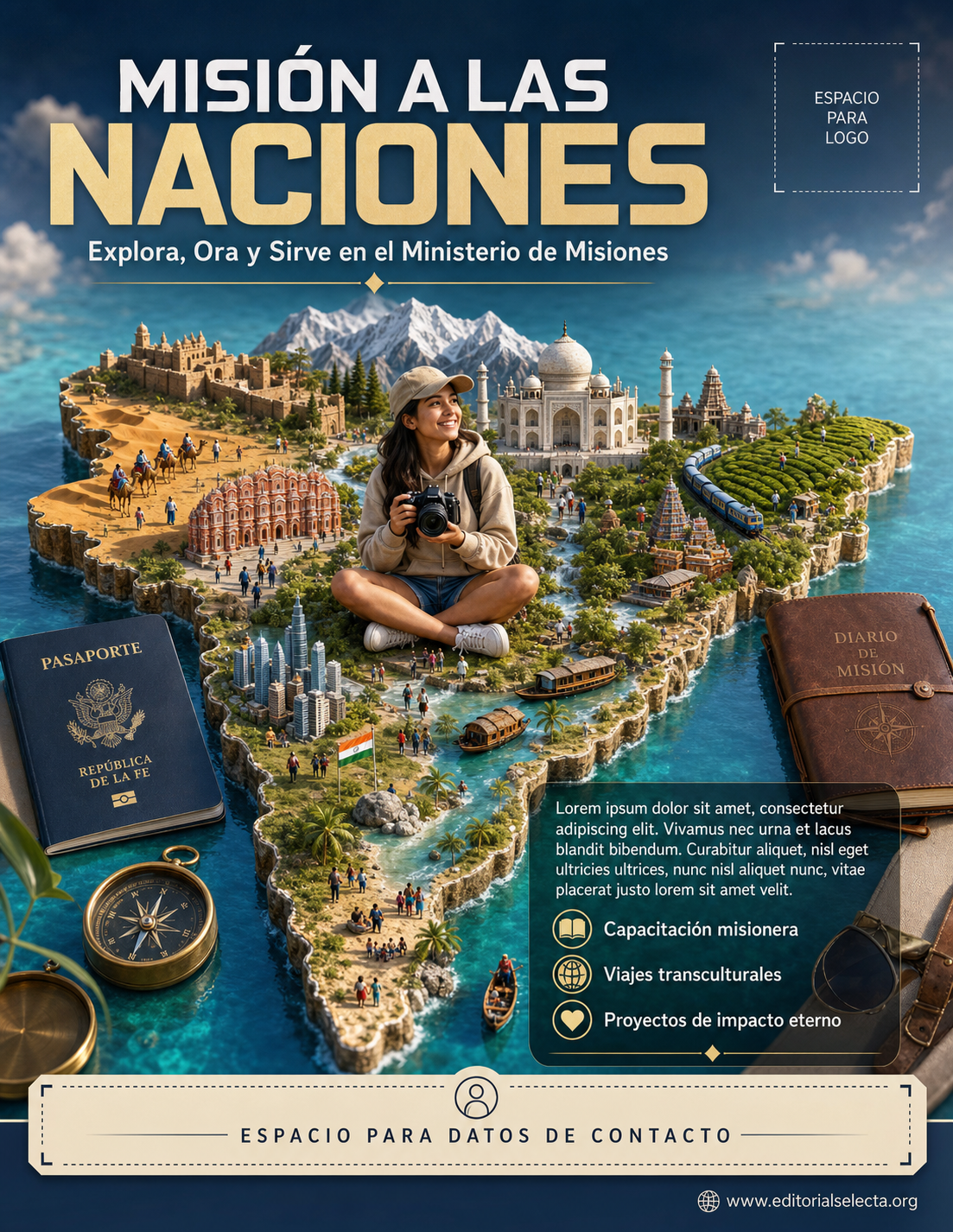 Volante Quarter Page · Religión