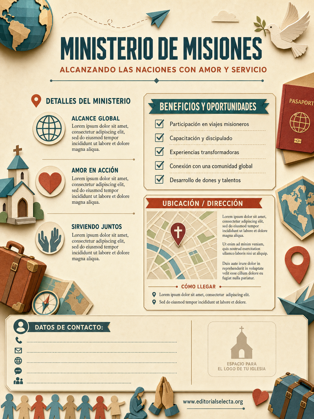 Volante Quarter Page · Religión 2