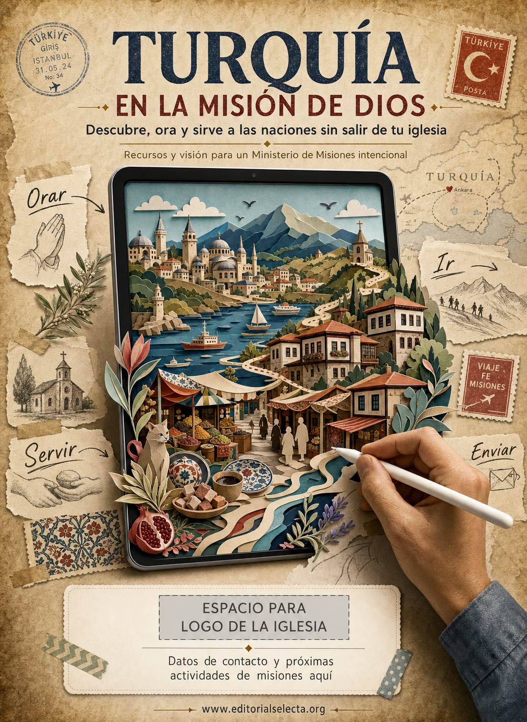 Volante Quarter Page · Religión