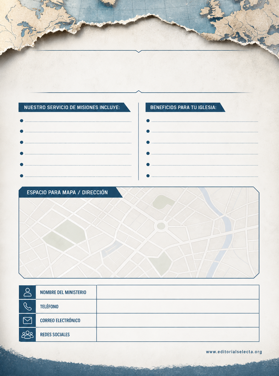 Volante Quarter Page · Religión 2