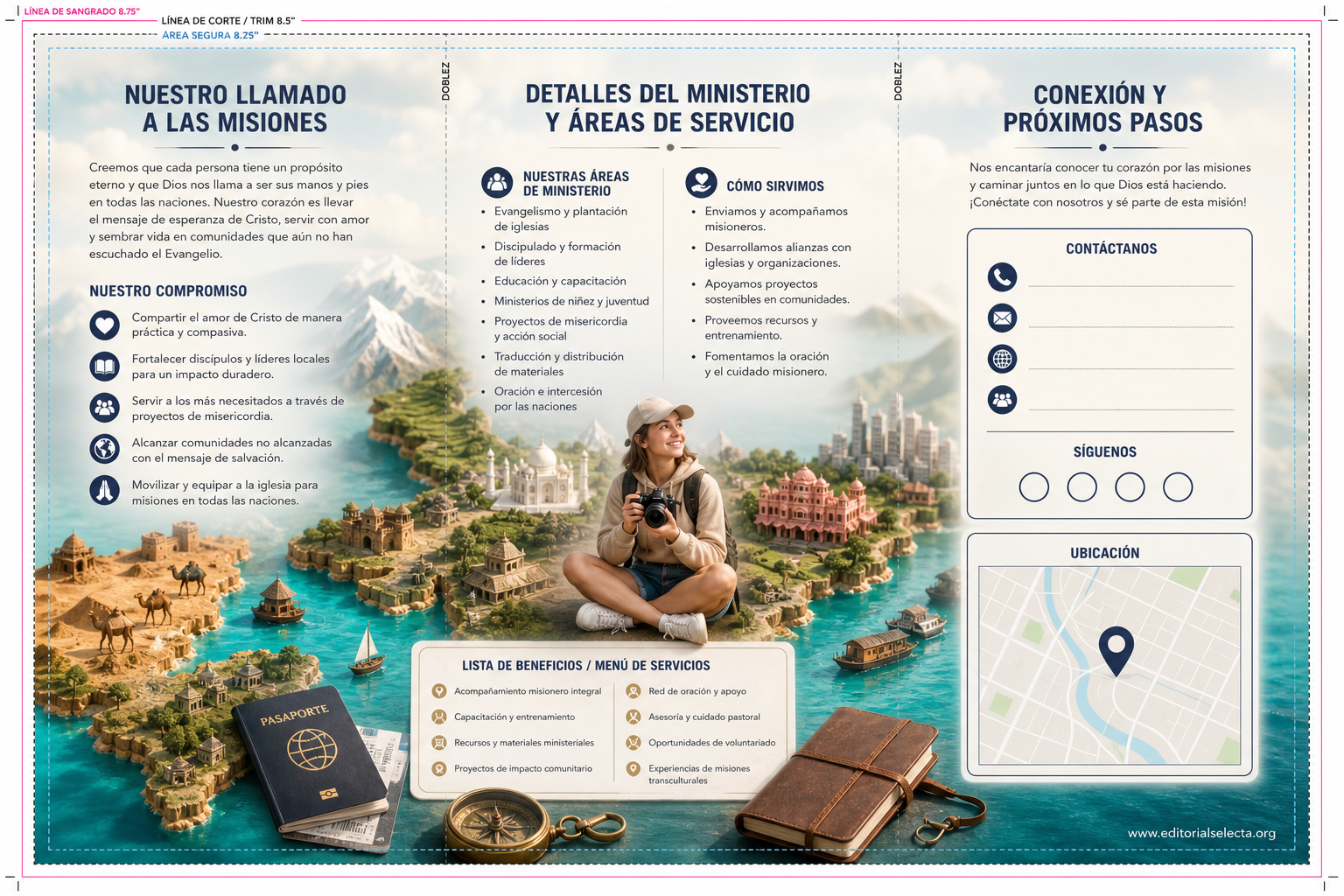 Brochure Tríptico · Religión 2