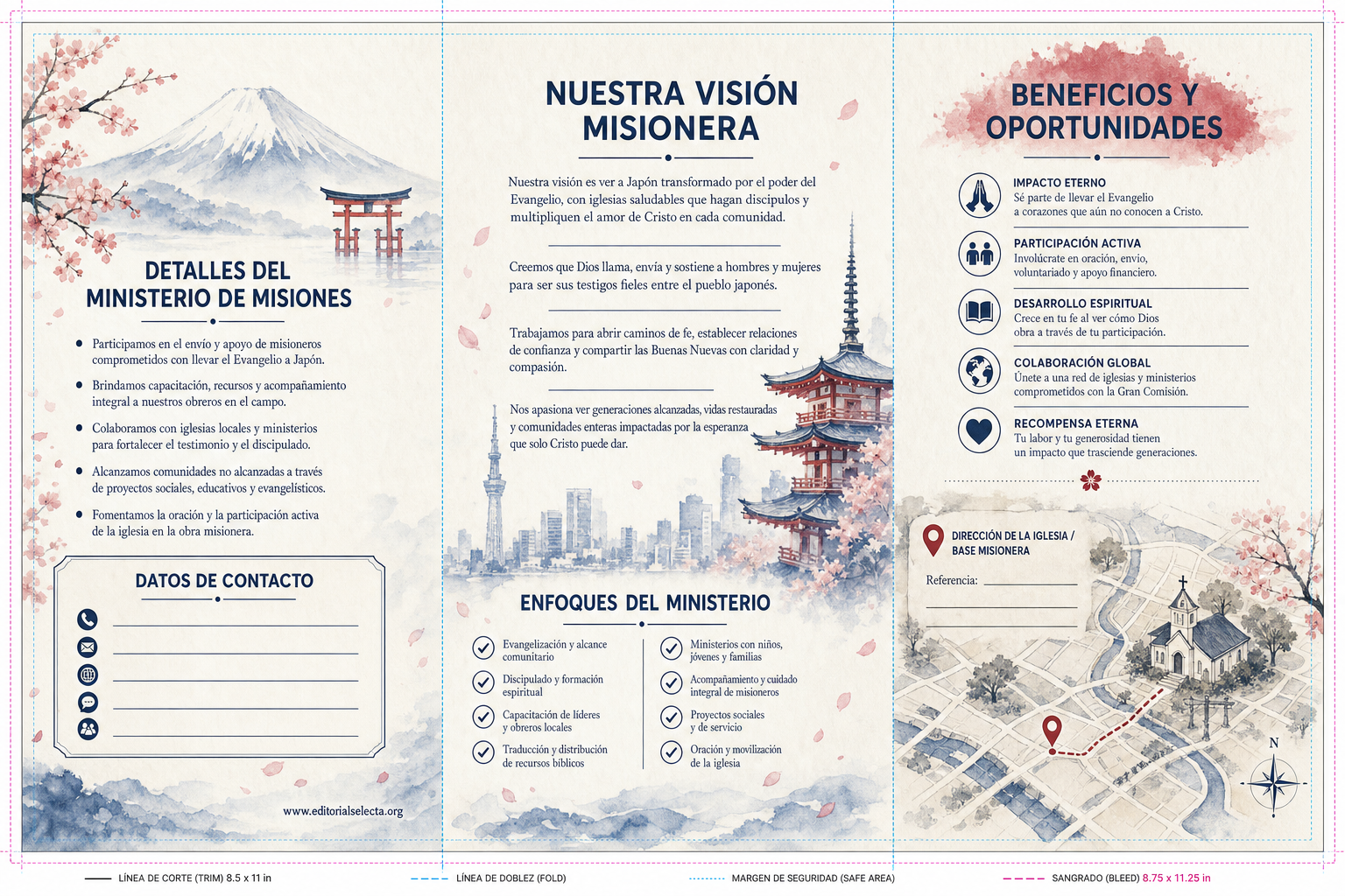 Brochure Tríptico · Religión 2