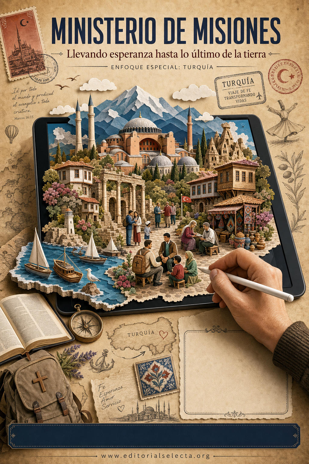 Brochure Tríptico · Religión