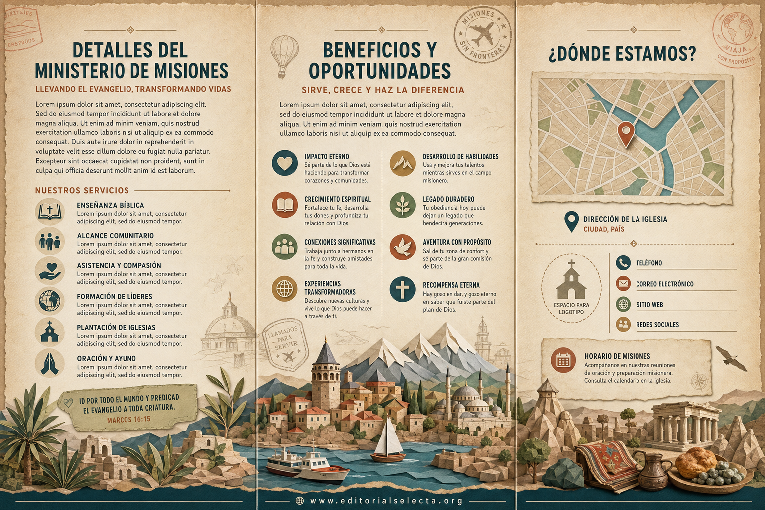 Brochure Tríptico · Religión 2