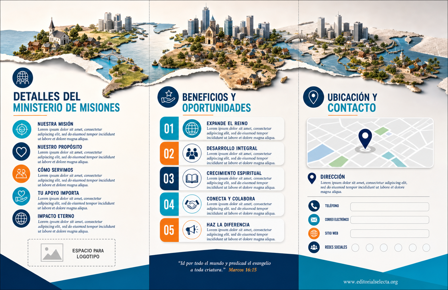 Brochure Tríptico · Religión 2