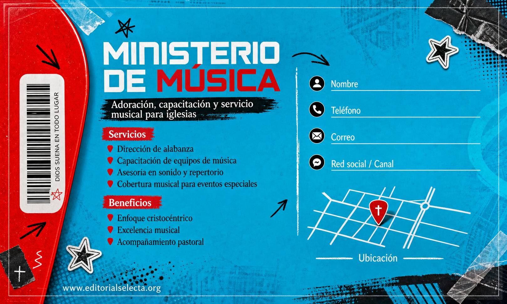 Tarjeta de Presentación Estándar · Religión 2
