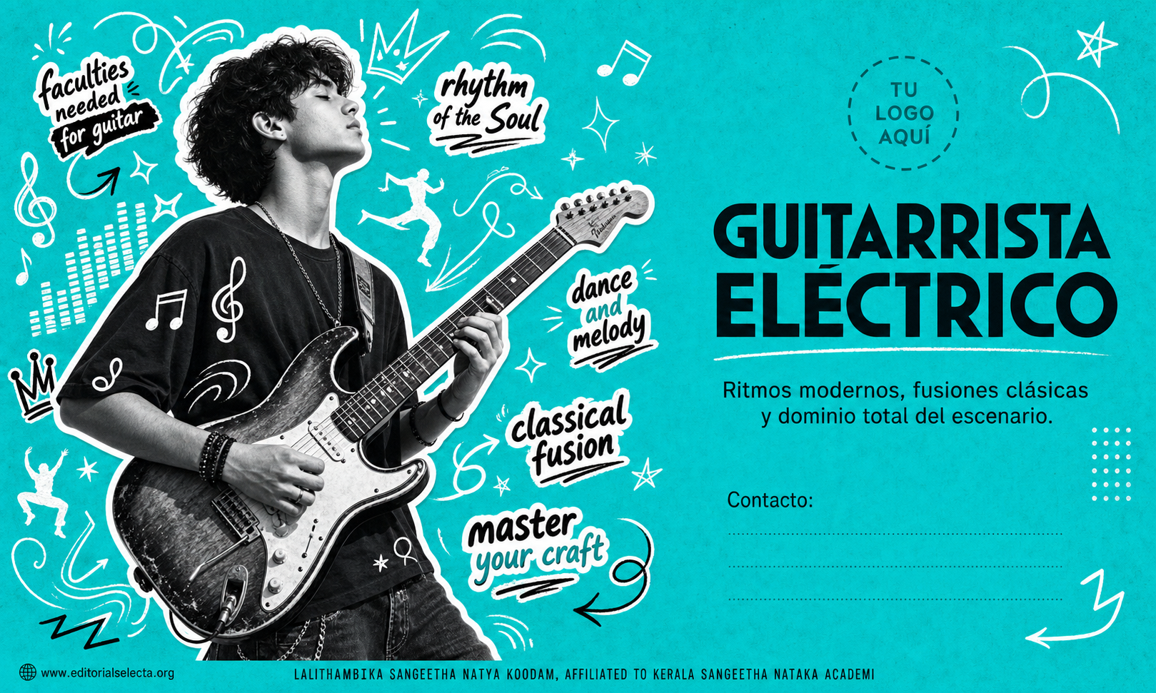 Tarjeta de Presentación Estándar · Musicos