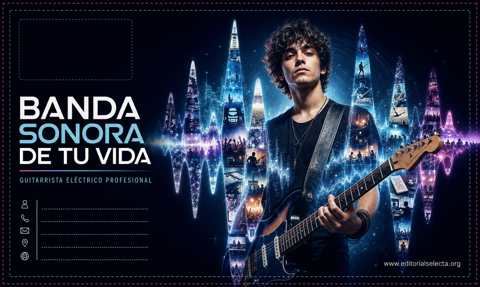 Tarjeta de Presentación Estándar · Musicos