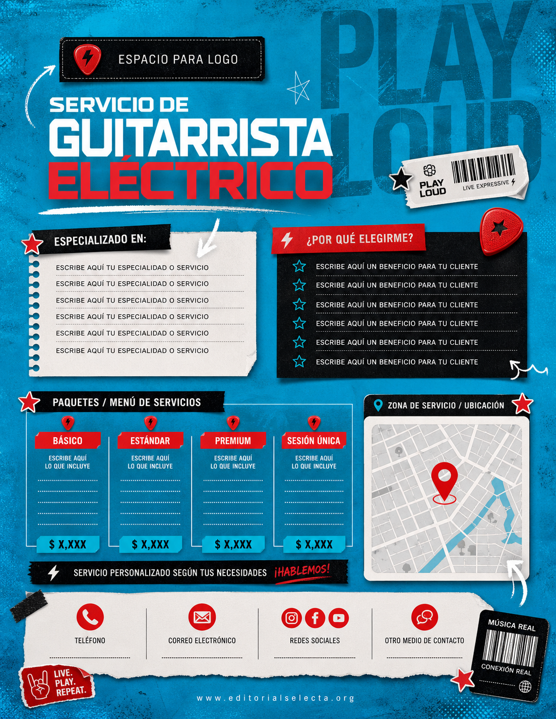 Flyer Carta Completa · Musicos 2