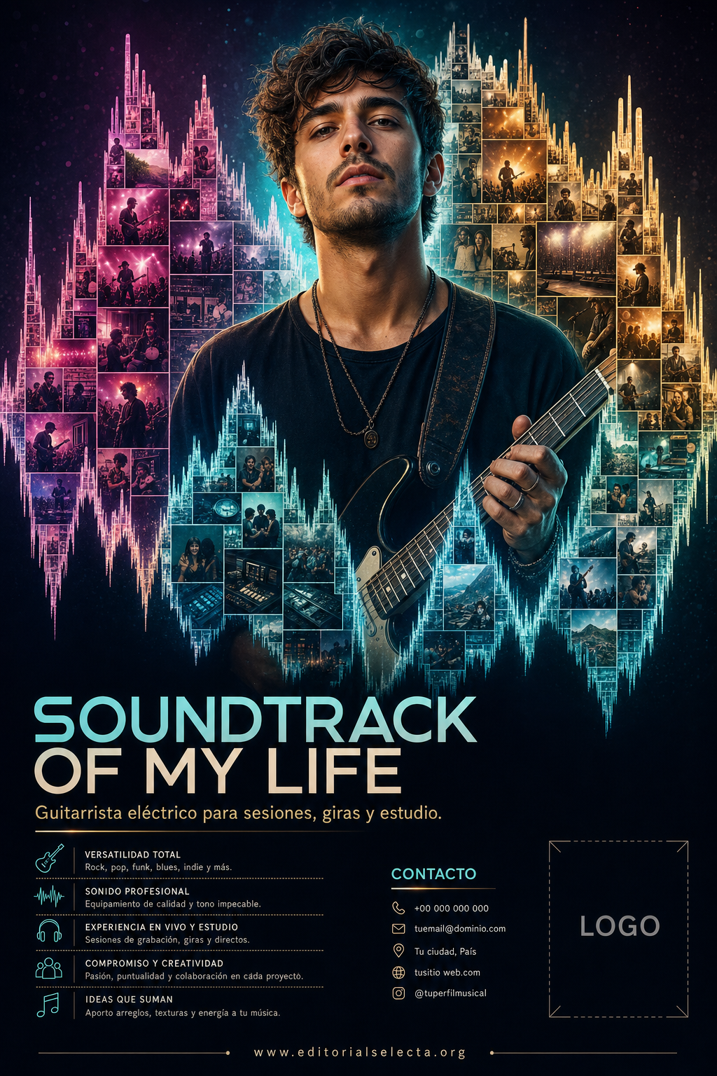 Póster · Musicos