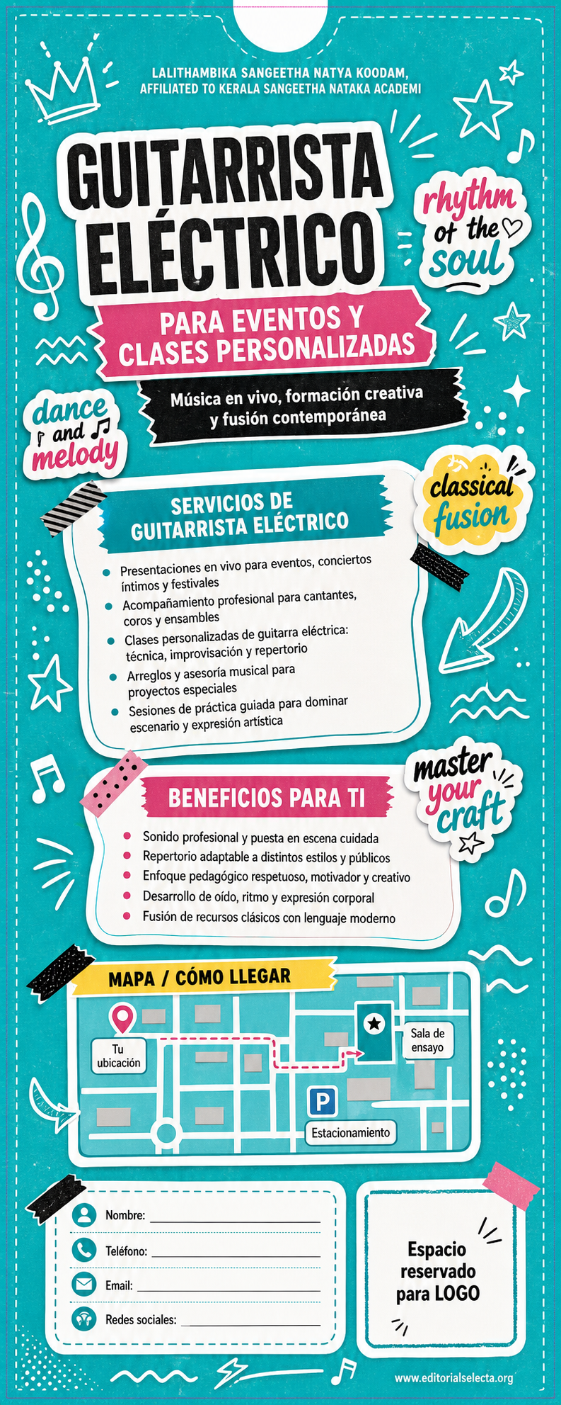Door Hanger · Musicos 2