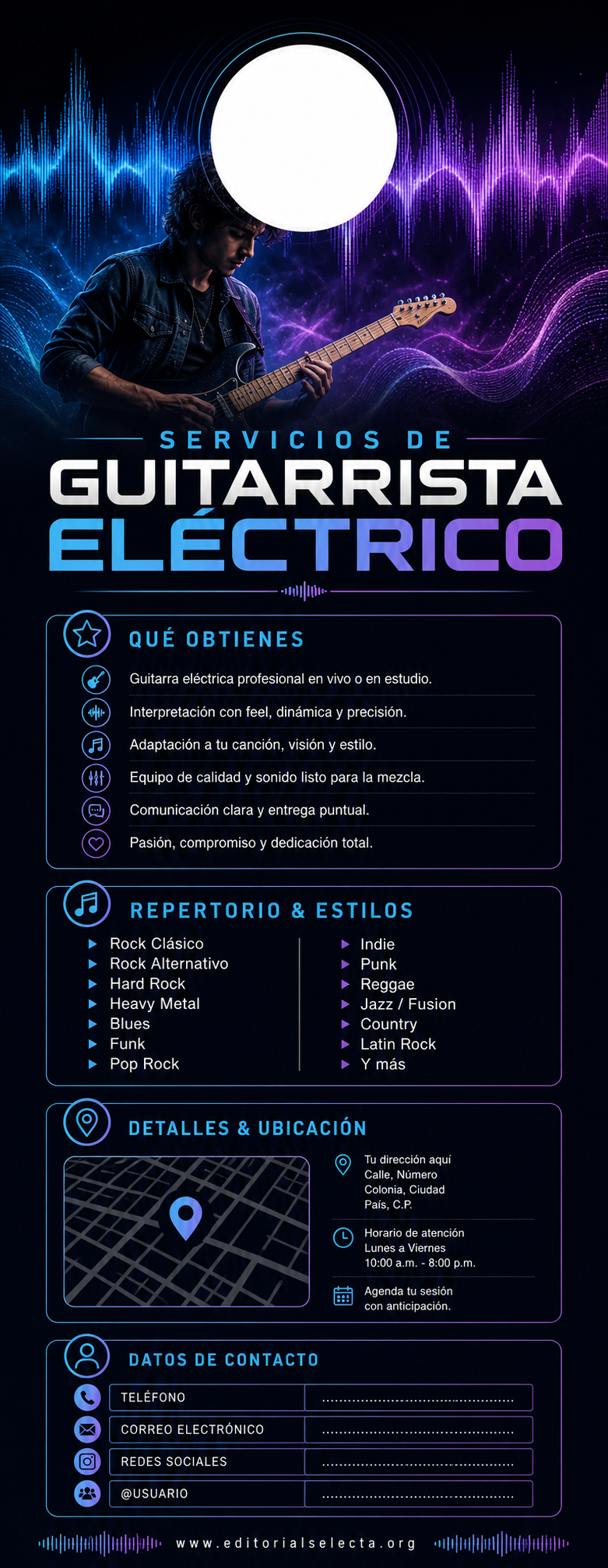 Door Hanger · Musicos 2