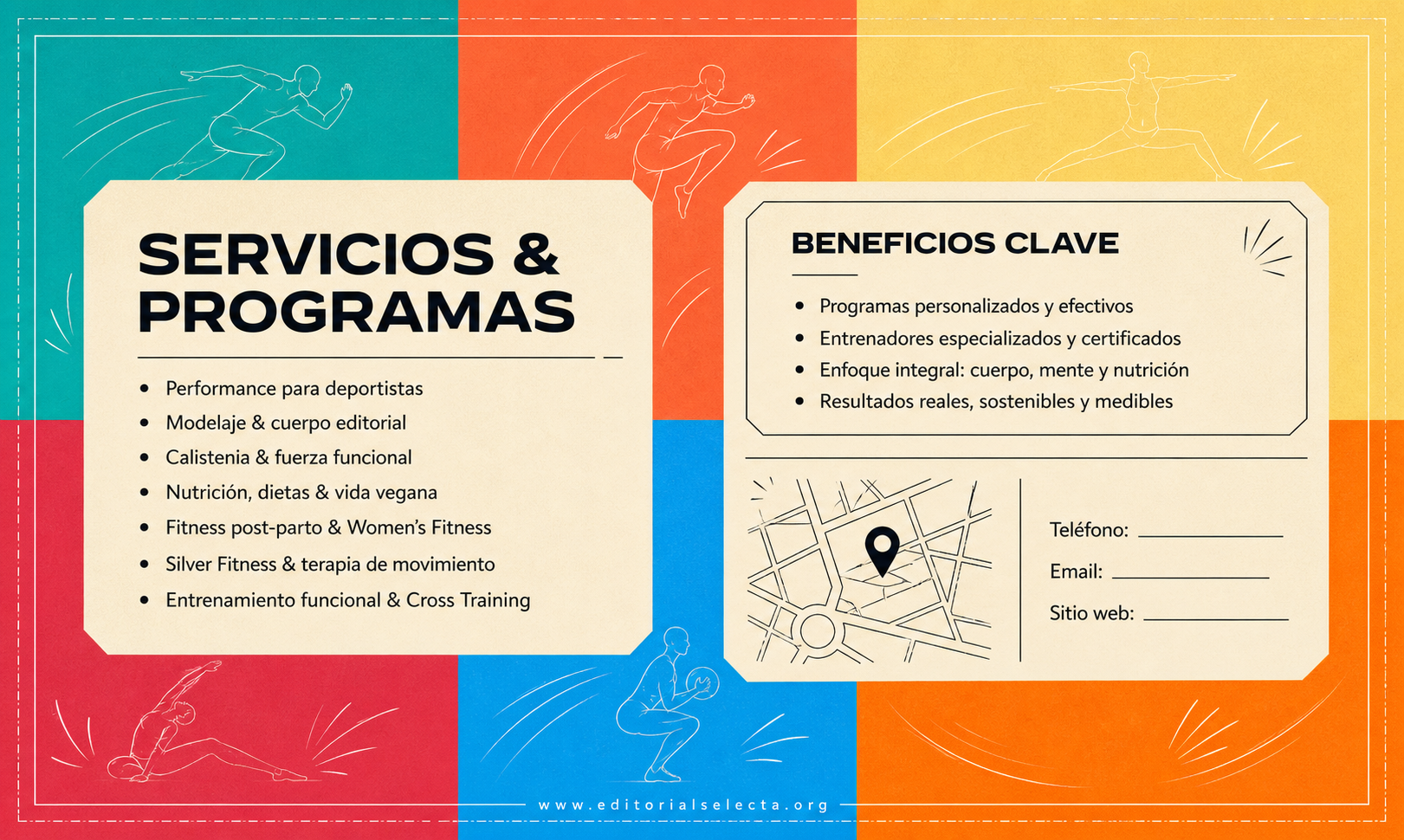 Tarjeta de Presentación Estándar · Fitness 2