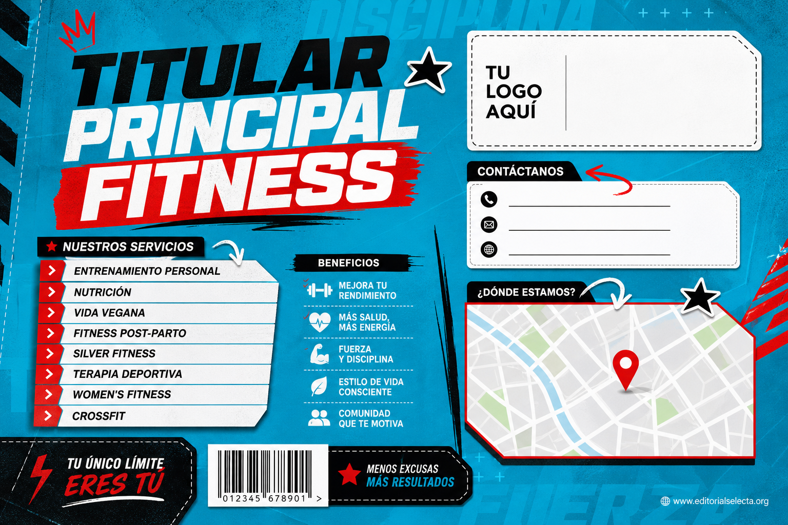 Postal 6x9 EDDM · Fitness 2