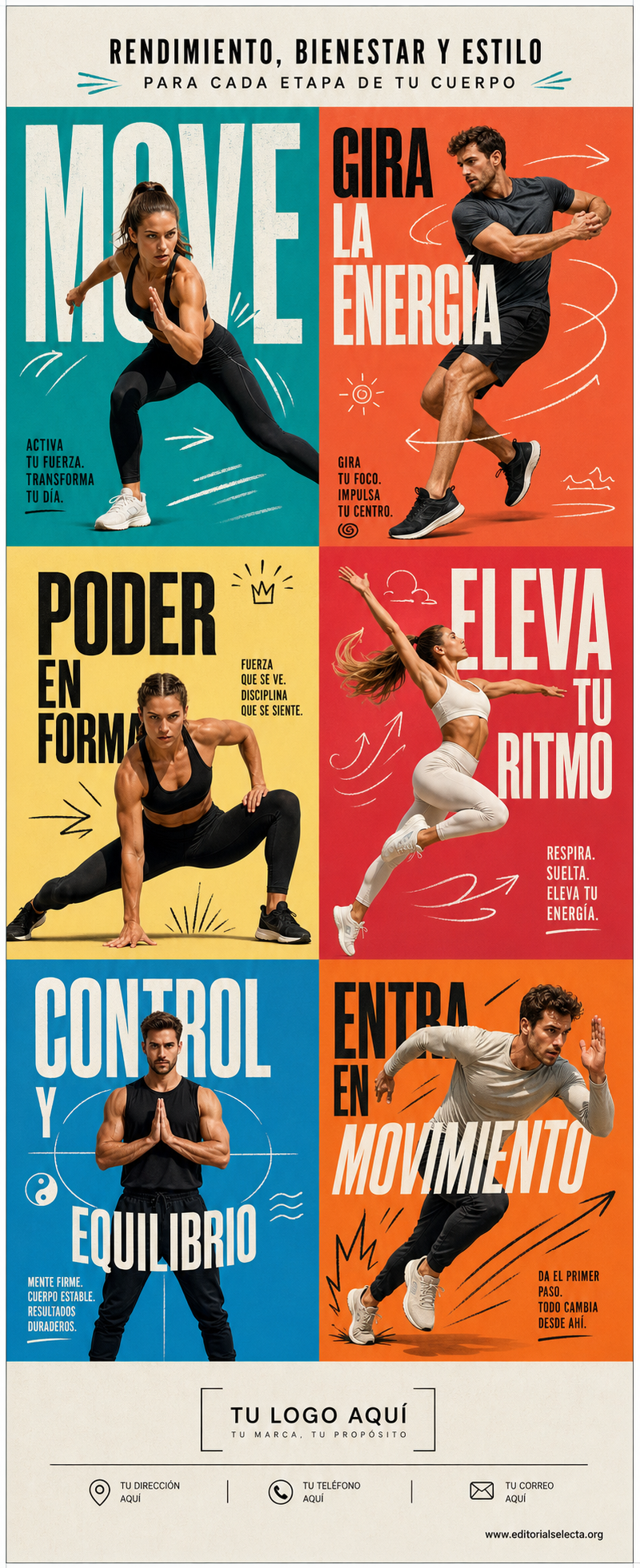 Banner Retráctil (Roll-Up) · Fitness