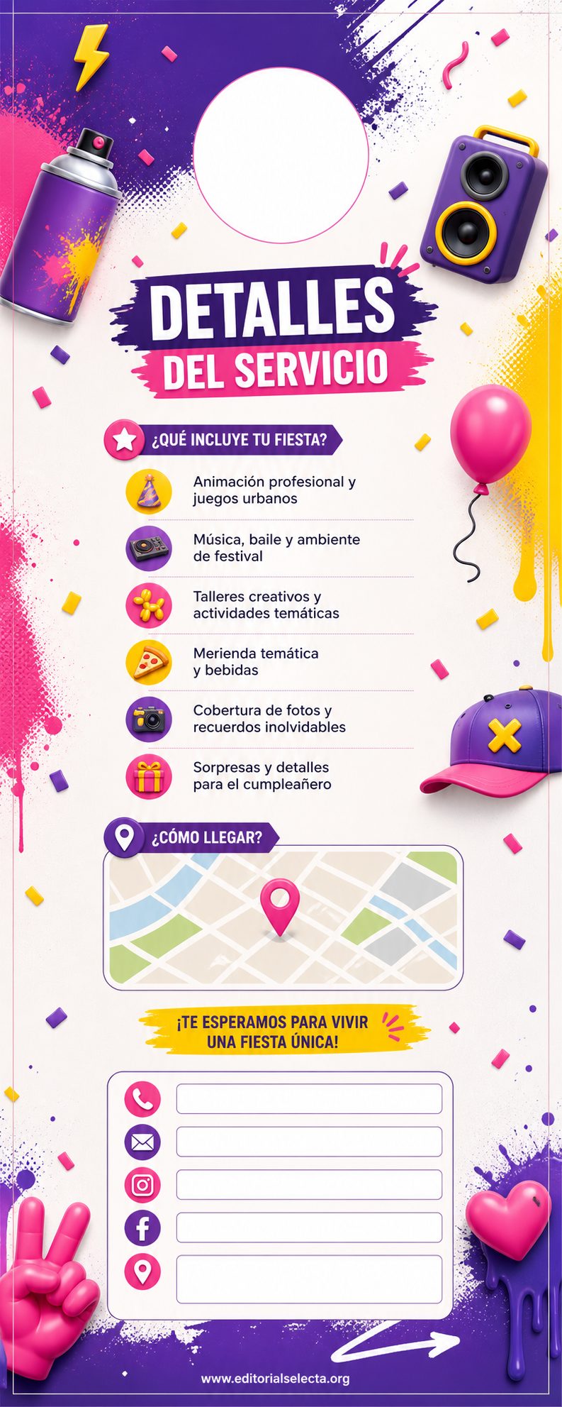 Door Hanger · Fiestas o Reuniones 2