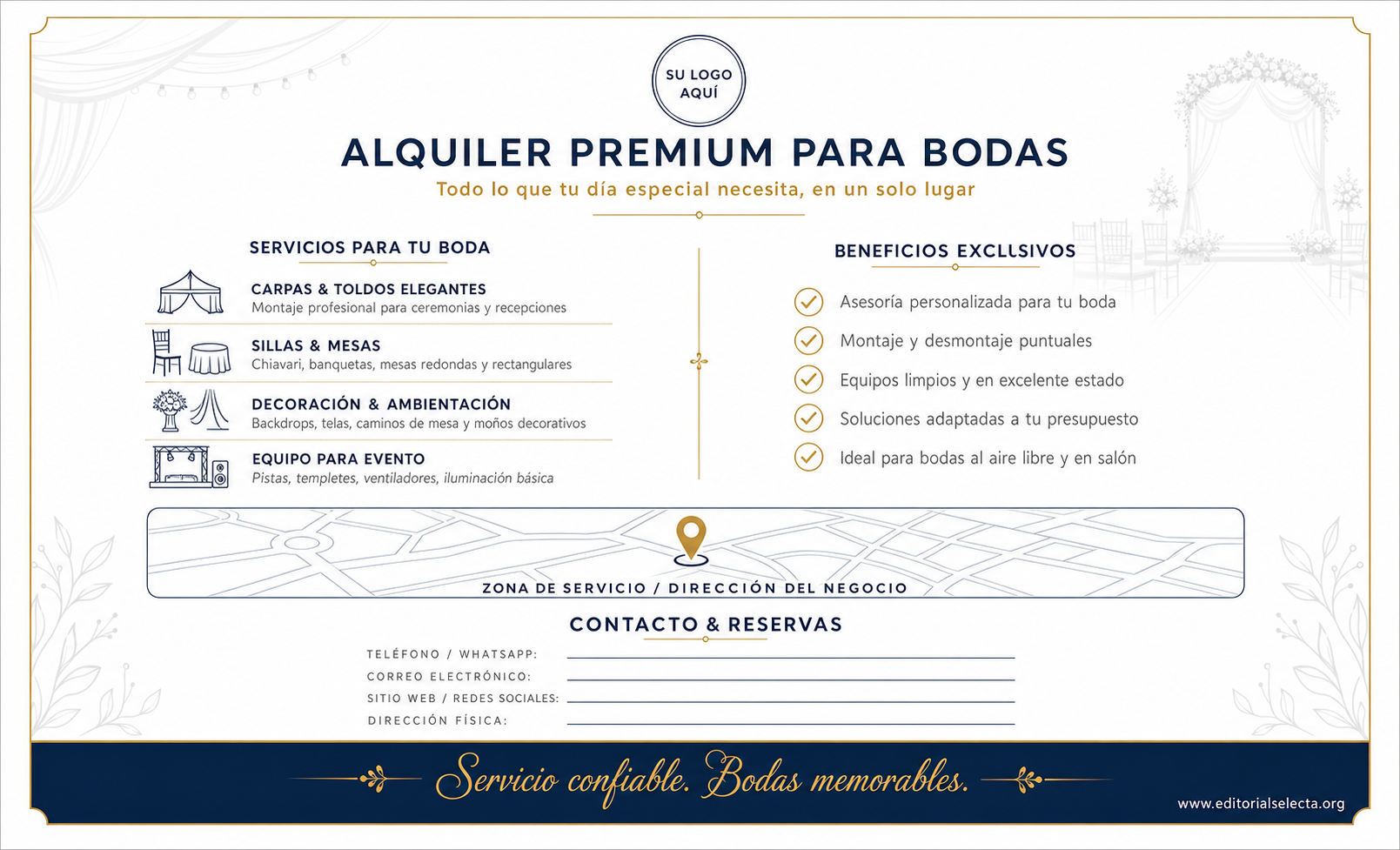 Tarjeta de Presentación Estándar · Fiestas o Reuniones 2