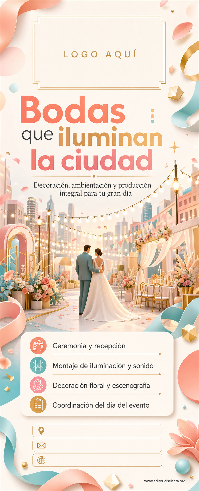 Banner Retráctil (Roll-Up) · Fiestas o Reuniones