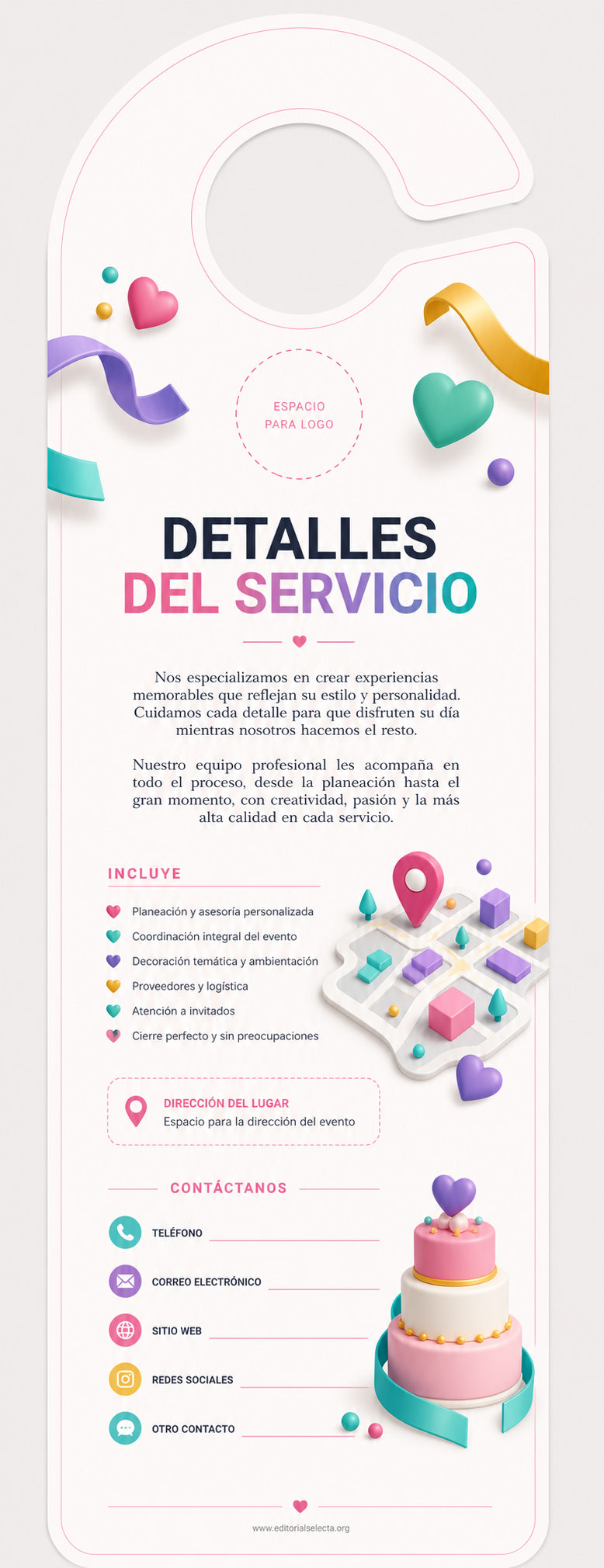 Door Hanger · Fiestas o Reuniones 2