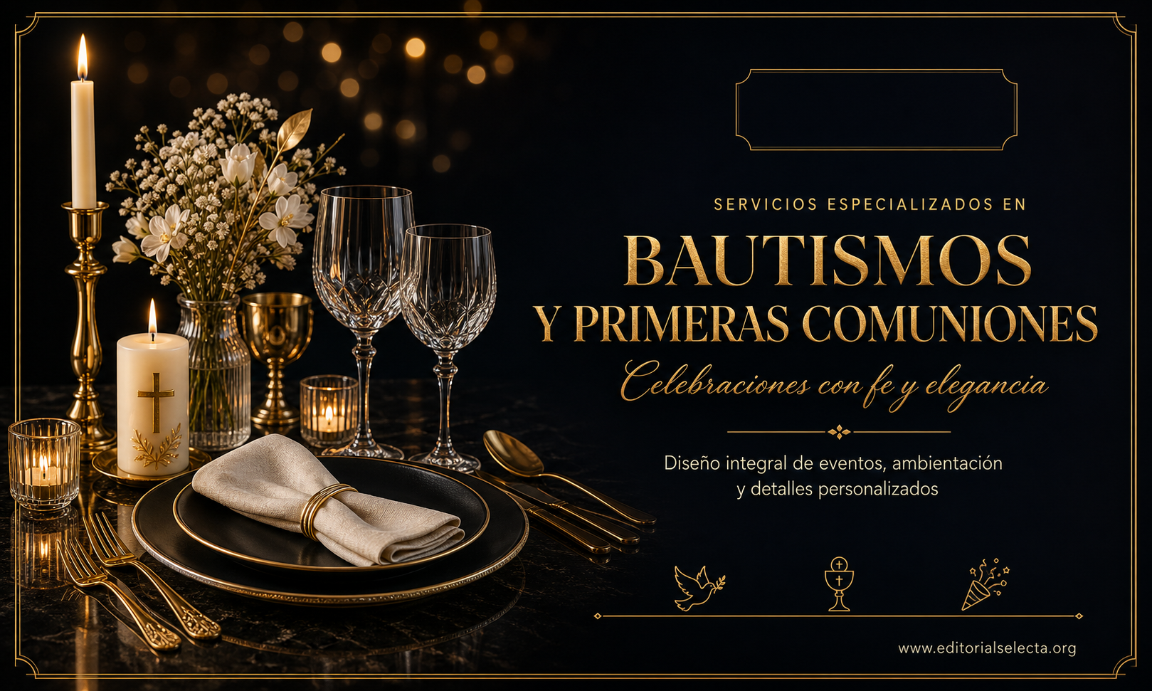 Tarjeta de Presentación Estándar · Fiestas o Reuniones