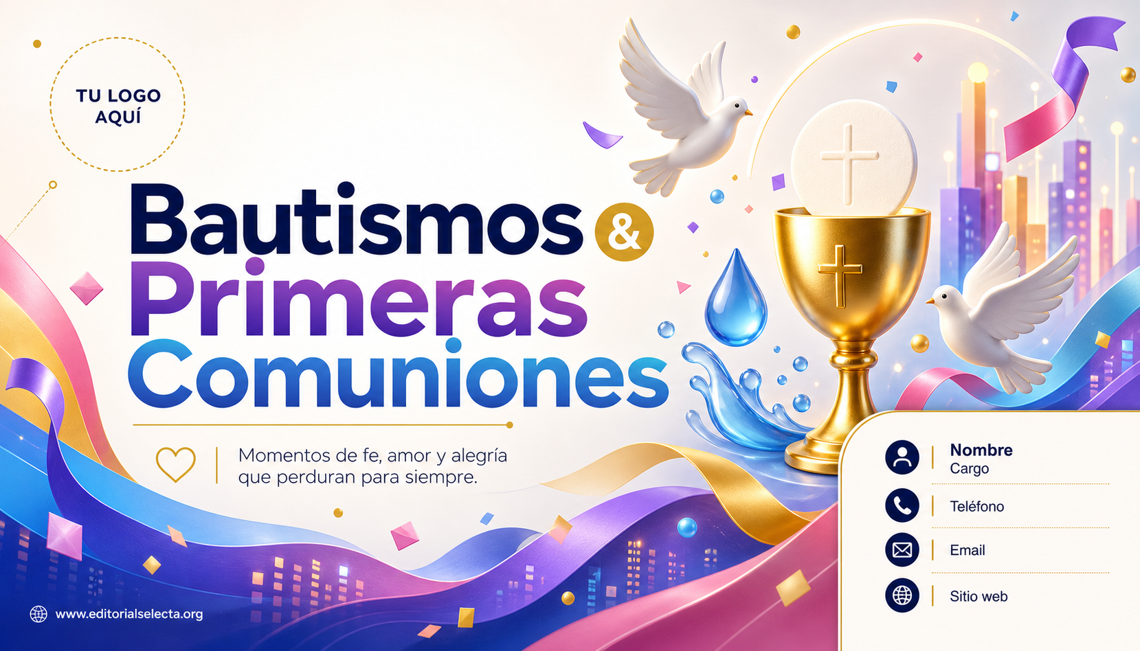 Tarjeta de Presentación Estándar · Fiestas o Reuniones