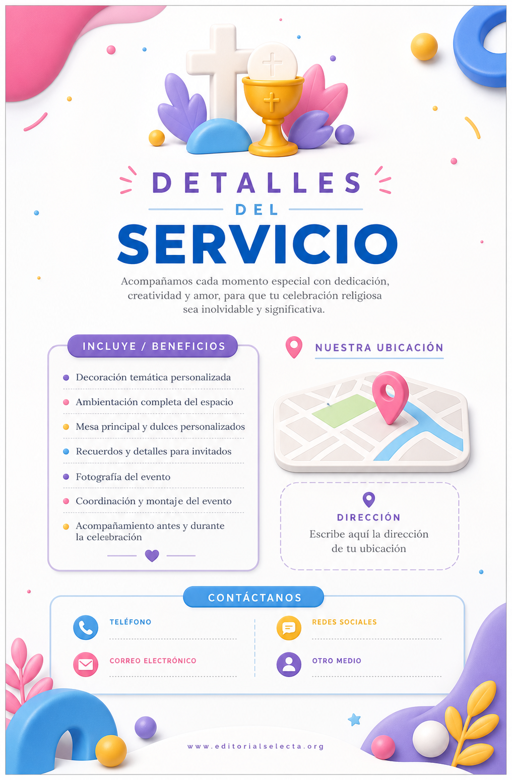 Flyer Media Carta · Fiestas o Reuniones 2